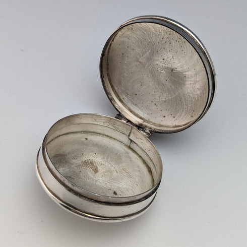 ヴィンテージ 純銀製 ピルケース テディベア CME