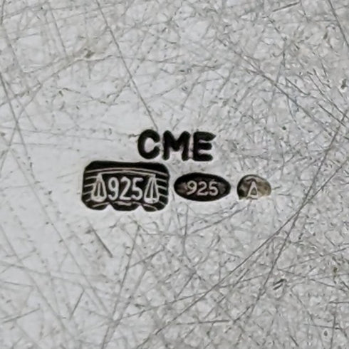 ヴィンテージ 純銀製 ピルケース テディベア CME