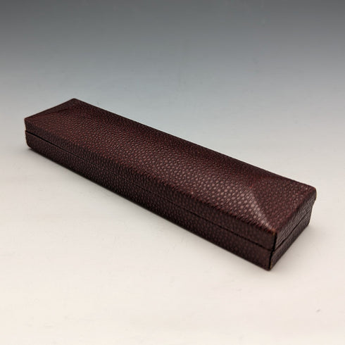 1955年 英国ヴィンテージ ヤード・オ・レッド 純銀製 ヘキサゴン推進式ペンシル ケース入