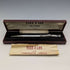 1955 British Vintage Yard O Red Sterling Silver Hexagon Propulsion Pencil Case