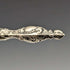 1912 British Antique Pure Silver Handle Shoehorn Button Hook x2 Set Adie & Lovekin