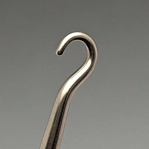 1912年 英国アンティーク 純銀ハンドル シューホーン ボタンフックx2セット Adie & Lovekin