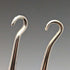 Around 1910 British antique silver plate handle button hook set of 9