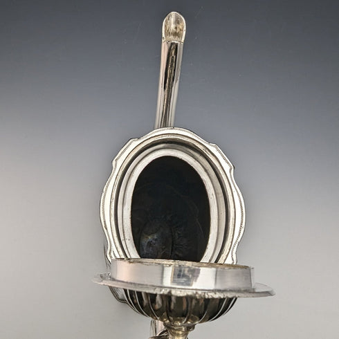 1885年代 英国アンティーク ブリタニアメタル製 コーヒーサーバ William Tyler