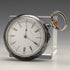 Around 1886 Antique Longines pocket watch silver side niello case works well