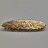 Around 1875 British antique 9ct gold small bird decoration pin brooch in case