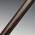 1901 British antique gentleman's walking stick, pure silver, engraved pattern, round handle, 89cm