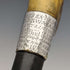 1889 British Antique Men's Walking Stick Antler Clutch Handle 91cm