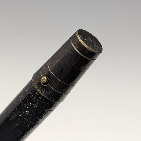 1889 British Antique Men's Walking Stick Antler Clutch Handle 91cm