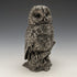 英國鄉村藝術家貓頭鷹純銀雕塑雕像