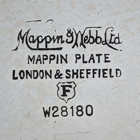 20 世紀初英國古董銀盤盤直徑 27 厘米 Mappin&Webb