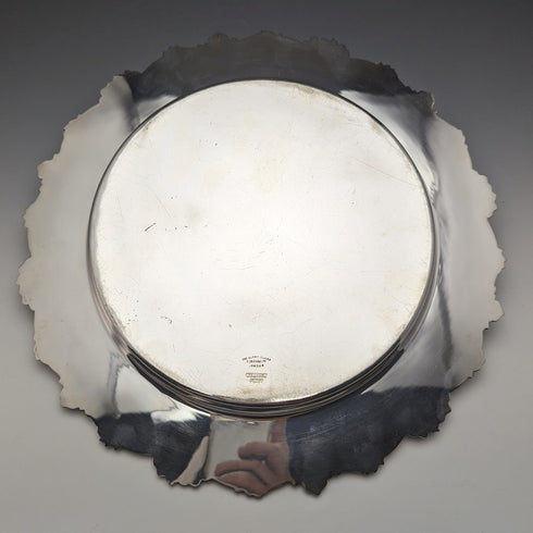 20 世紀初英國古董銀盤碟直徑 30 厘米 Alex Clark