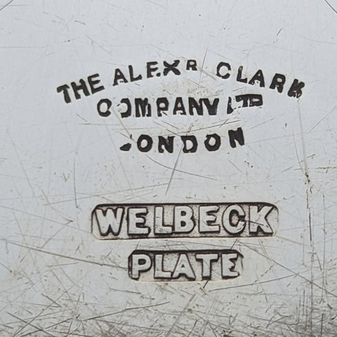 20 世紀初英國古董銀盤碟直徑 30 厘米 Alex Clark