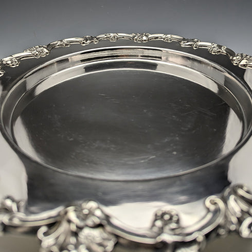 20 世紀初英國古董銀盤碟直徑 30 厘米 Alex Clark