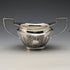 Around 1902 British Antique Sterling Silver Bachelor Teapot 3 Piece Set Total 540g Walker&Hall