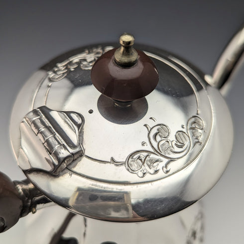 英国ヴィンテージ シルバープレート製 コーヒーポット Cooper Brothers