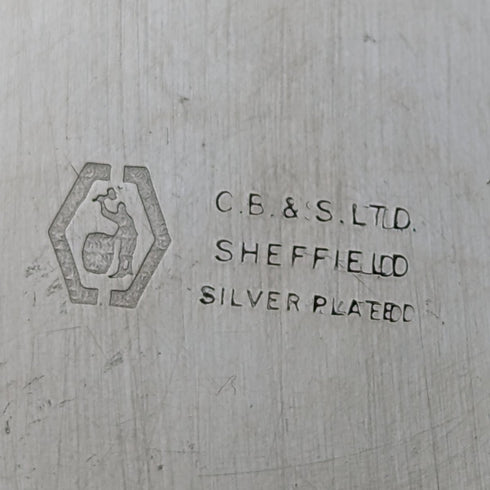 英国ヴィンテージ シルバープレート製 コーヒーポット Cooper Brothers