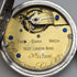 1901 British antique Benson BANK pocket watch silver side open face works well