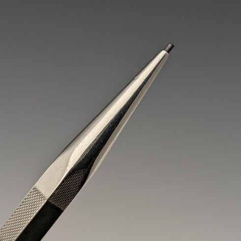 British Vintage YARD-O-RED Hexagon Pure Silver Propulsion Type Mini Pencil YARD-O-LETTE