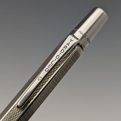 1963年 英国ヴィンテージ ヤード・オ・レッド 純銀製 ヘキサゴン推進式ペンシル ケース入