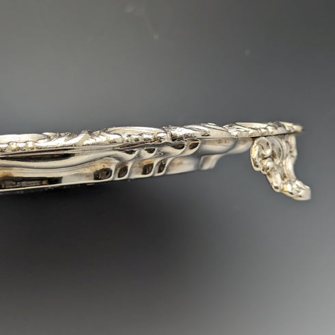 1820年代英國古董銀盤薩爾瓦直徑30厘米