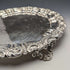1820s British antique silver plate salva diameter 30cm