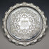 Around 1907 British Antique Silver Plated Salva Diameter 32cm Henry Atkins