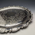 Around 1907 British Antique Silver Plated Salva Diameter 32cm Henry Atkins