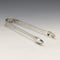 1791 Georgian British Antique Sterling Silver Sugar Tong 33g Samuel Godbehere & Edward Wigan