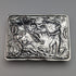 Early 20th Century Antique 800 Silver Rectangular Box 94g