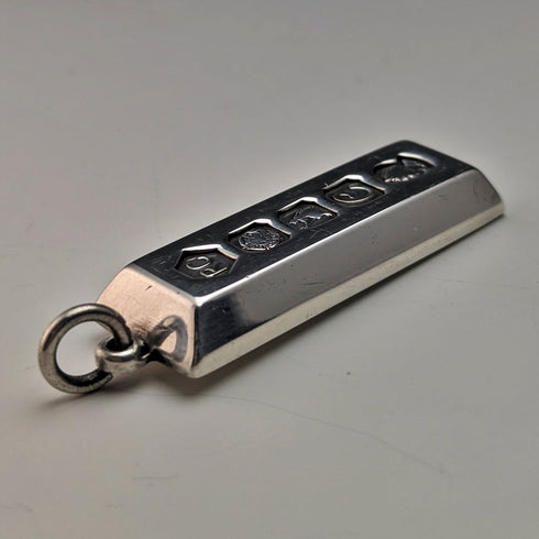 1977年 英国エリザベス2世女王25周年 ジュビリー 純銀インゴット 32g