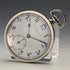 Vintage Swiss PEIGUES pocket watch Art Deco coin type case works well