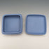 British Vintage Wedgwood Jasperware Square Case Small Case Pale Blue
