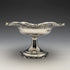 1910 British Antique Sterling Silver Compote Pair Diameter 14cm Total 328g Mappin & Webb