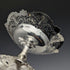 1910 British Antique Sterling Silver Compote Pair Diameter 14cm Total 328g Mappin & Webb