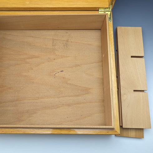 英国ヴィンテージ フォートナム・メイソン 木製ボックス ナチュラル