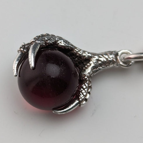 1907 年左右英國古董純銀阿爾伯特鏈 50 克烏鴉和碗飾扣