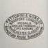 1928年 英国ヴィンテージ 純銀製シールド型フォブ Fattorini & Sons ケース入
