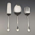 Around 1950 British vintage silver-plated serving cutlery set in case WALKER&HALL