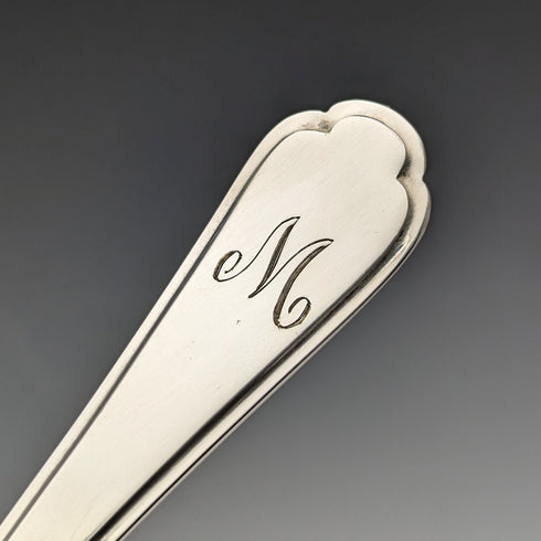 1950年頃 英国ヴィンテージ シルバープレート製 サービングカトラリーセット ケース入 WALKER&HALL