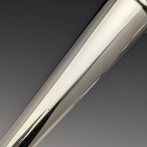 1984 British Vintage Sterling Silver Candle Stand Candelabra Pair Mappin & Webb