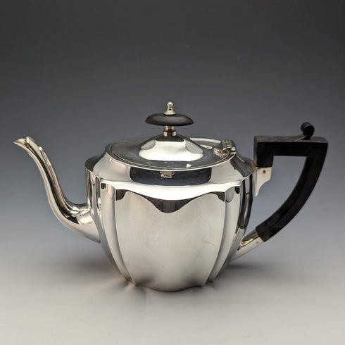 1915年頃年 英国アンティーク シルバープレート製 ティーセット Kemp Brothers