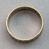1972 British vintage jewelry K9 gold ring ring