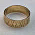1972 British vintage jewelry K9 gold ring ring