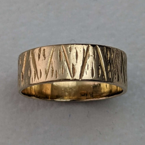 1972 British vintage jewelry K9 gold ring ring