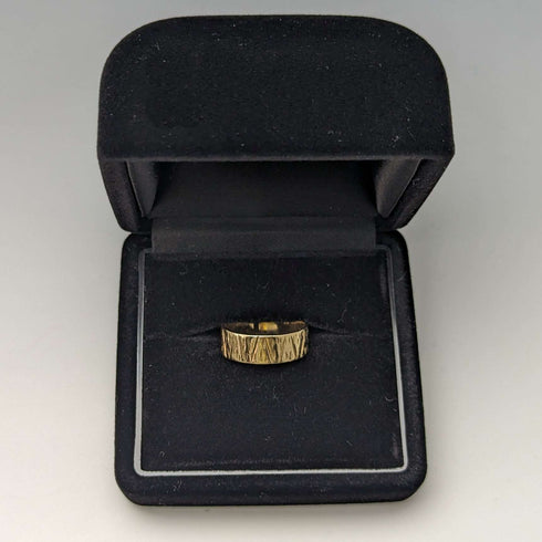 1972 British vintage jewelry K9 gold ring ring