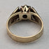 1972 British Vintage Jewelry Diamond K9 Gold Ring (Size 11) Engagement Ring