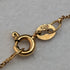 1965 British Vintage Jewelry K9 Gold & Sapphire Pendant Necklace