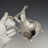 1860 British Antique Sterling Silver Cream Jug 266g Robert Harper