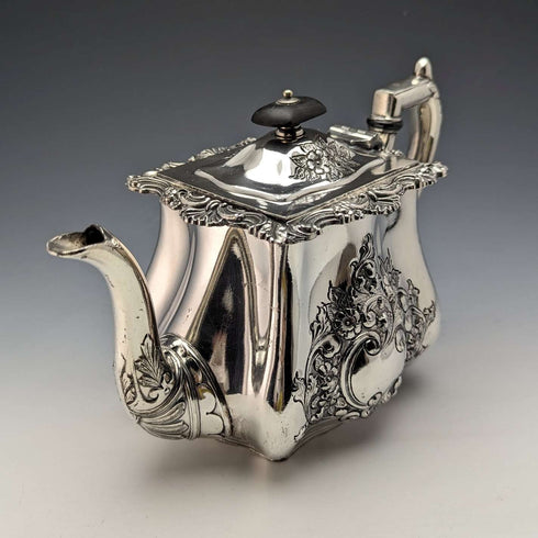 1895 年英國古董鍍銀茶壺 Lee & Henry Wigfull